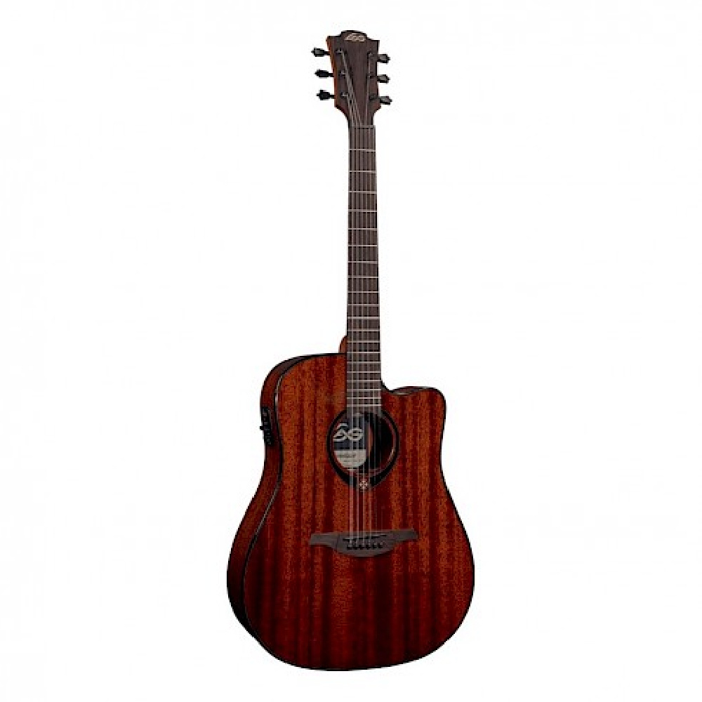 LAG GLA T90DCE Tramontane Dreadnought Cutaway Elektro Akustik Gitar
